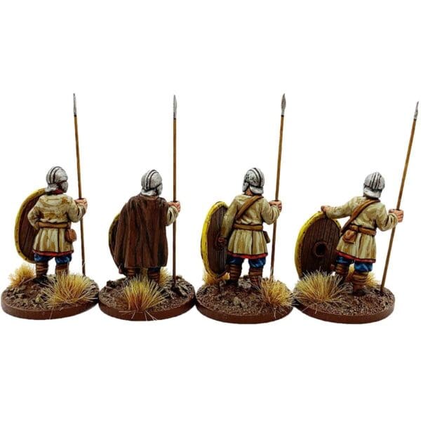 FSM 03LRM112 Late Roman Unarmoured Infantry in Helmets Standing - Image 2