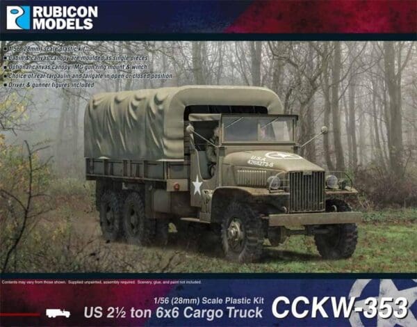 US CCKW 353 2½ ton 6x6 "Deuce and a Half" Truck