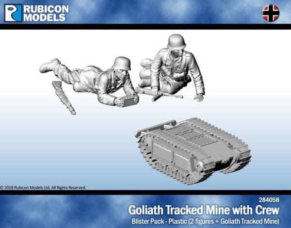 Goliath Tracked Mine with Crew