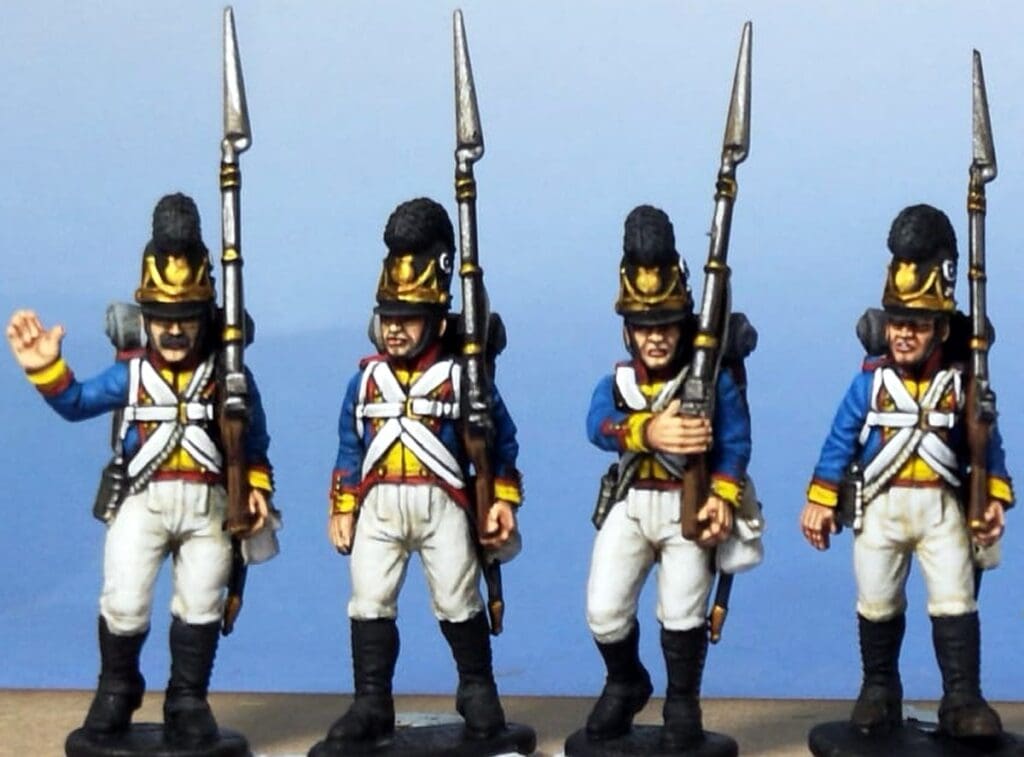 Figurines Napoleon's Old Guard Chasseurs VX0011 - Collection Militaire Historique