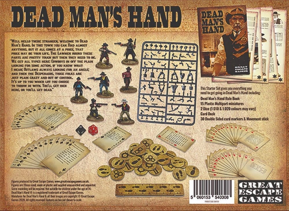 GEG-DMH100 Dead Man's Hand Two Player Box Set 2022 (Ltd.) - BADGER