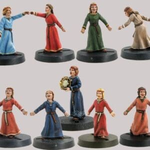 Medieval Dancing Girls XIII Century