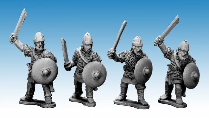 GB AOM SSM04 Shieldmaiden Warriors (F) - BADGER GAMES