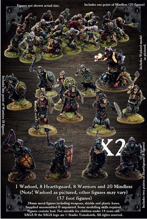 GB AoMSB01 Undead Legions Warband (4 Points) - BADGER GAMES