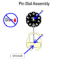 British Pin Dial - Image 3