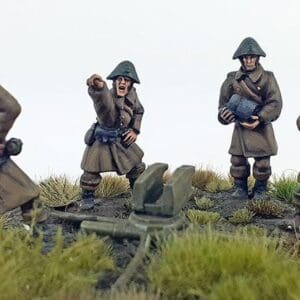 Danish Anti-Aircraft Gun Crew