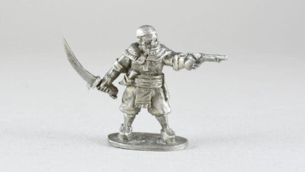 Barbary Pirate with Pistol and Scimitar II