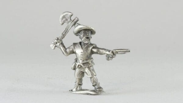 Dwarf Pirate with Axe & Pistol - Image 3