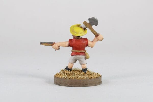 Dwarf Pirate with Axe & Pistol - Image 2