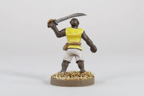 African Pirate with Sword - Image 2