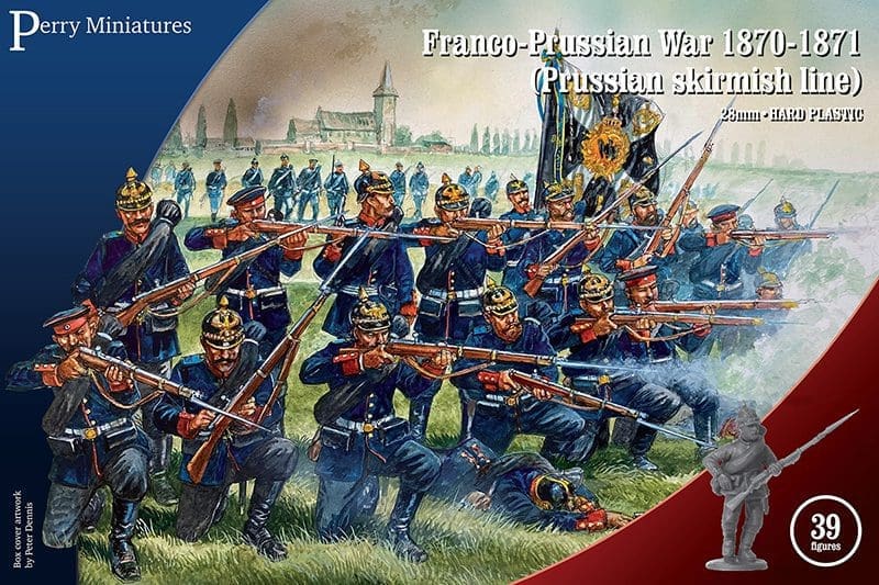 PMS PRU 2 Prussian Infantry Skirmishing - BADGER GAMES