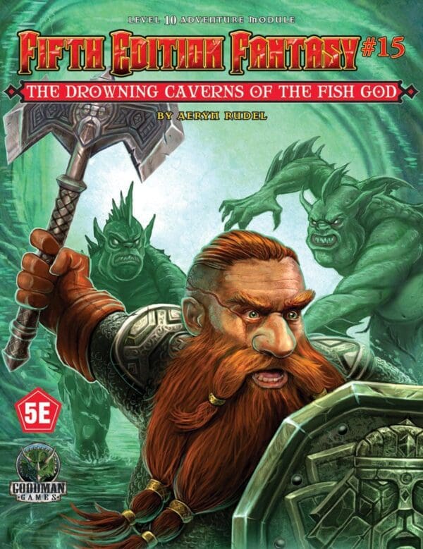 GMG55515 5th Ed. Fantasy #15: Drowning Caverns of the Fish-God
