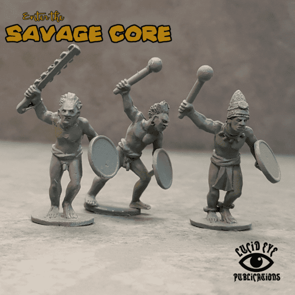 Jaguar Tribe Bods 2 (3 Figures Pack) - Image 2