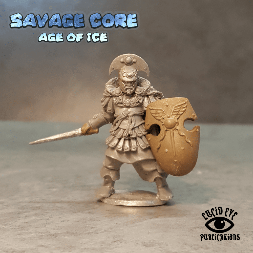 Ice Age Atlantean Boss Krixos The Indomitable - BADGER GAMES