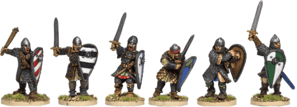 Dismounted Norman Knights