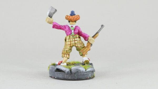 Post Apocalyptic Clown w/ Hand Weapon - Image 2