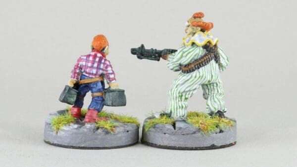 Post Apocalyptic Clown HMG Team - Image 2