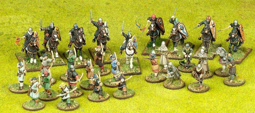 GB SSB25 Shieldmaiden Warband (4 Points) - BADGER GAMES