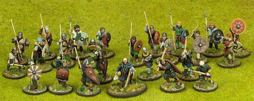 GB SSB25 Shieldmaiden Warband (4 Points) - BADGER GAMES