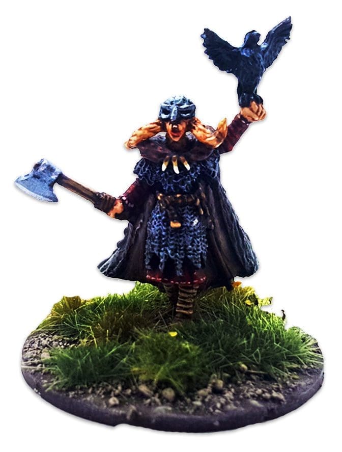 GB AOM SSM02 Shieldmaiden Hearthguard (B) - BADGER GAMES