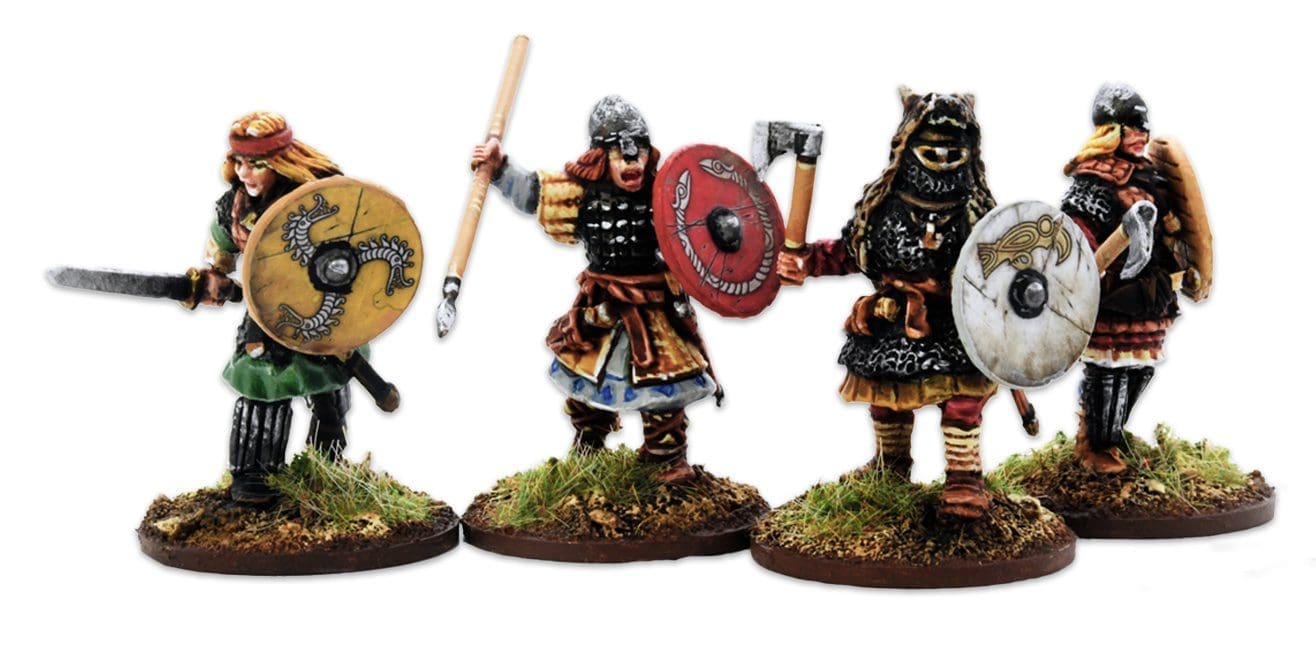 GB AOM SSM02 Shieldmaiden Hearthguard (B) - BADGER GAMES