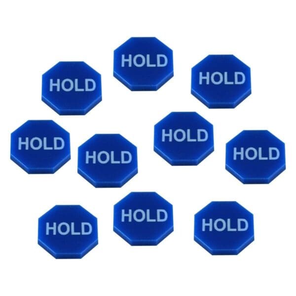 Hold Tokens, Blue (10)