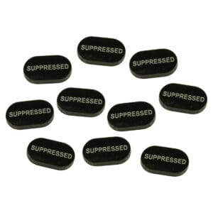 Suppressed Tokens, Black (10)
