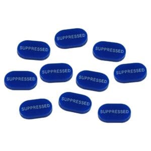 Suppressed Tokens, Blue (10)