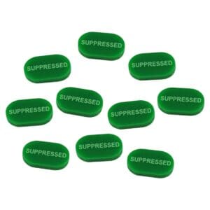 Suppressed Tokens, Green (10)