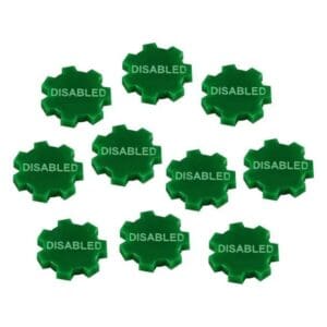 Disabled Tokens, Green (10)