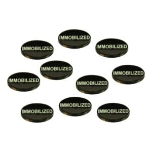 Immobilized Tokens, Black (10)