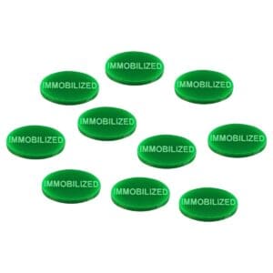 Immobilized Tokens, Green (10)