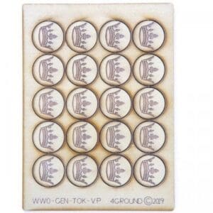 4G WW0-GEN-TOK-VP Victory Tokens x20