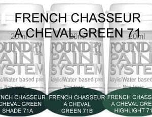French Chassuer a Cheval Green