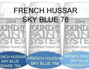 French Hussar Sky Blue