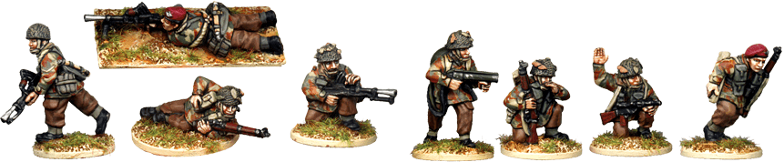 British Paratrooper Support Weapons BADGER GAMES   WW2037 