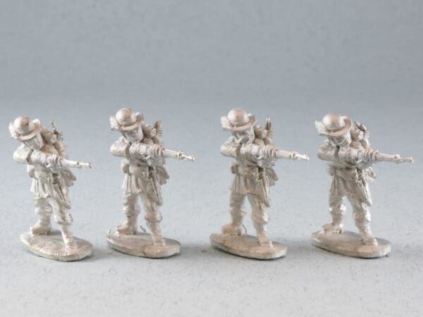 Romanian Chasseurs Firing