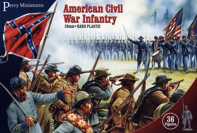 Perry Miniatures: American Civil War Confederate Infantry 1861-65 »  Firelock Games