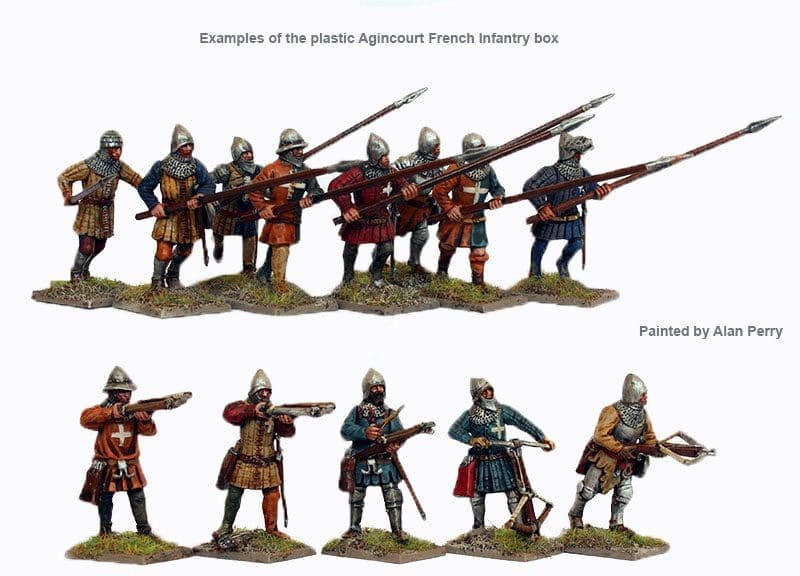 AO 60 Agincourt Foot Knights 1415-29 - Perry Miniatures