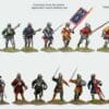 Perry Miniatures - Agincourt French Infantry 1415-1429 (Plastic)