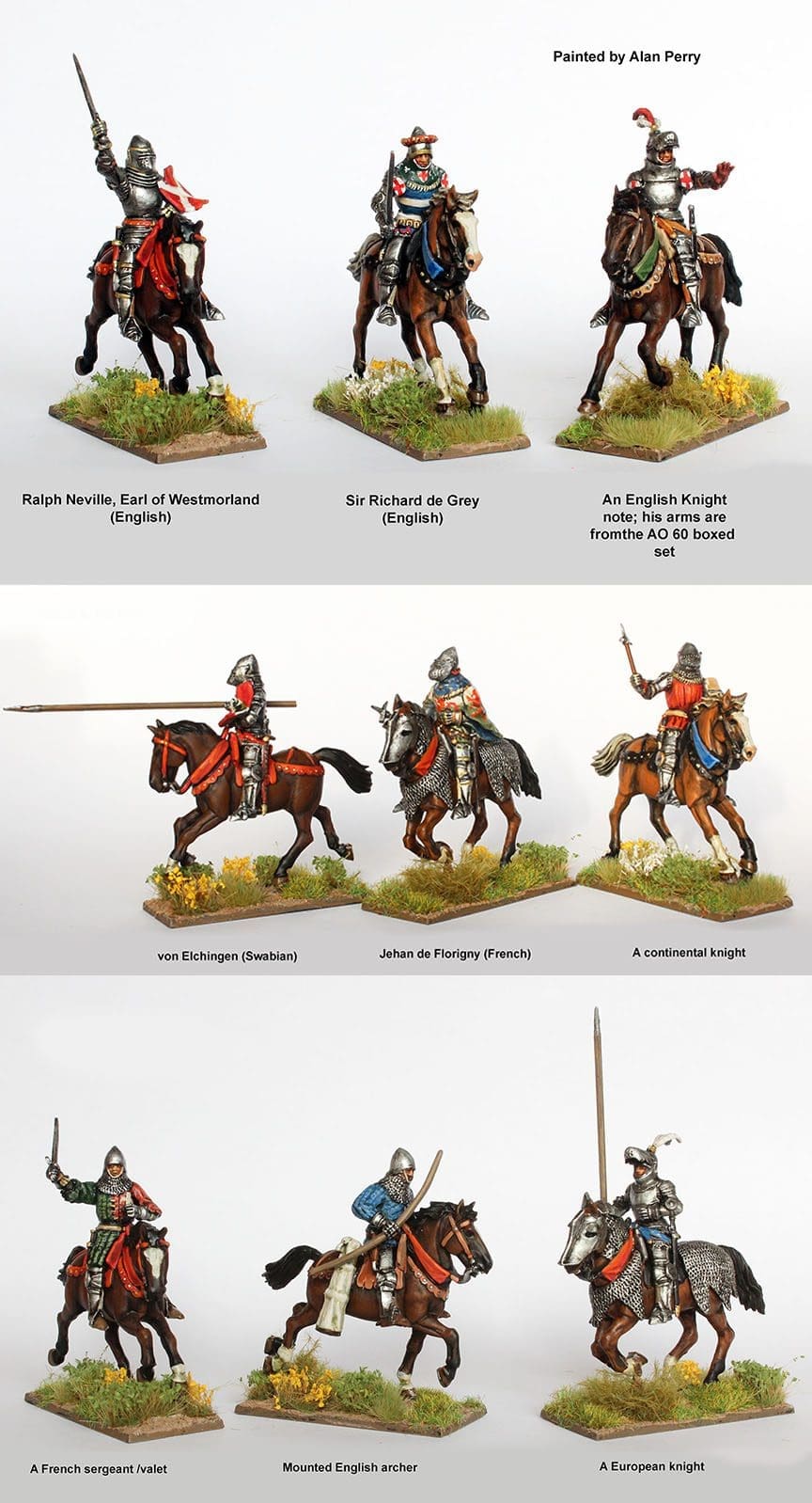 AO 50 Agincourt French Infantry 1415-29 - Perry Miniatures