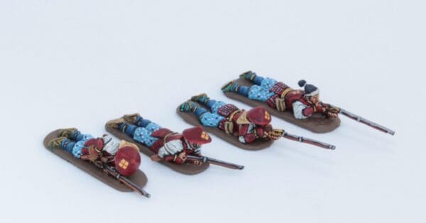 Ashigaru Teppo Firing Line - Prone