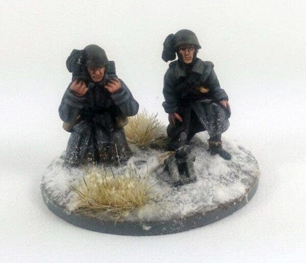 Italian Bersaglieri 45mm Brixia Mortar - Winter