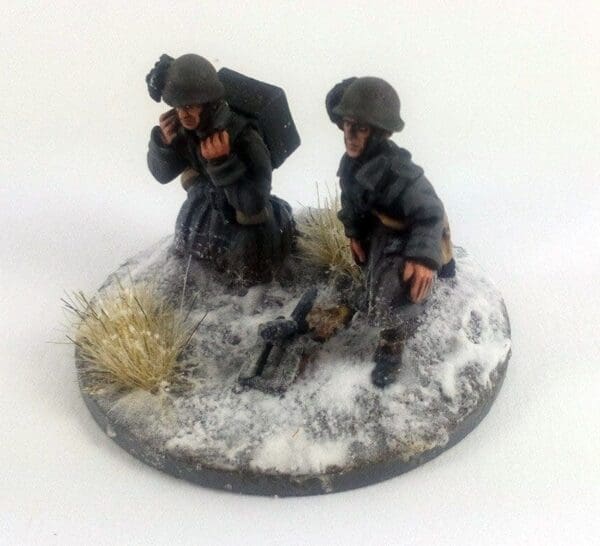 Italian Bersaglieri 45mm Brixia Mortar - Winter - Image 2