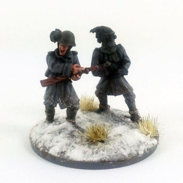 Italian Bersaglieri Flamethrower Team - Winter