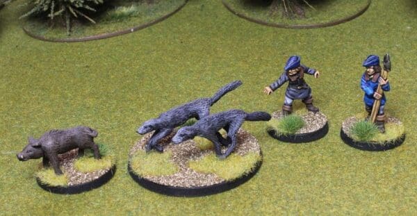 CG CGRH122a - Boar Hunting Party