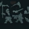 Mounted Dwarf Lieb Knights Command (2)