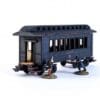 19th C. American Passenger Car (Black)