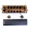 19th C. American Passenger Car (Black) - Image 3