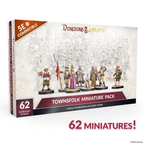 ARC DNL0036 Townsfolk Miniature Pack